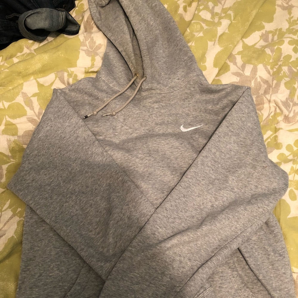 Nike Grey Sweatshirt Hoodie